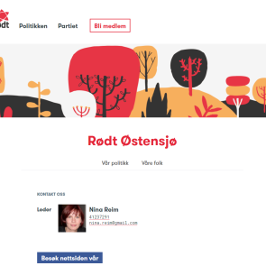 Rødt Østensjø