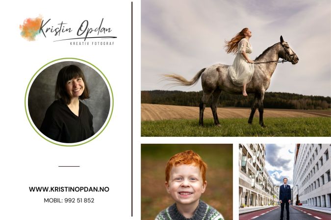 Kristin Opdan portrettfotograf