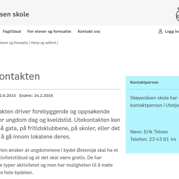 Utekontakten