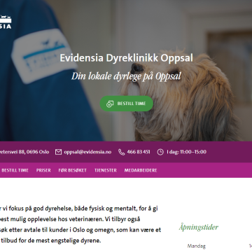Evidensia Dyreklinikk Oppsal